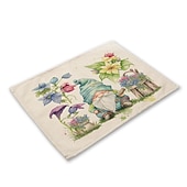 baratos Placemats &amp; Coasters &amp; Trivets-Girassóis placemats resistente ao calor mesa de fazenda placemat resistente a manchas, placemat para casamento cozinha mesa de jantar decoração interior ao ar livre
