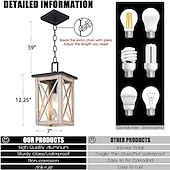 economico Luci Isola cucina-31 cm Design a isola Luci Pendenti Metallo Stile vintage Industriale Finiture verniciate Vintage Paese 110-120V 220-240V
