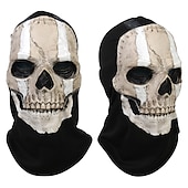 abordables Masque d&#039;Halloween &amp; Accessoires-halloween call of duty war zone 2, call of duty mw2, nouveau jeu squelette fantôme masque couvre-chef cosplay halloween décoration
