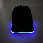 voordelige Noviteiten-led lichtgevende hoed lichtgevende baseballpet outdoor zonneklep zonnebrandcrème pet lichtgevende pet