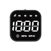voordelige Head-up display-digitale gps snelheidsmeter auto hud heads-up display met digitale snelheid in mph kph kompas rijrichting vermoeidheid rijherinnering te hoge snelheid alarm tripmeter