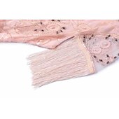 olcso Ruhák-Retró Ordító 20-as évek 1920-as évek Flapper ruha Ruhák A nagy Gatsby Esküvői Vendég Flitter Rojt Jelmez Női Álarcos mulatság Esküvő Esküvői vendég Buli / Este Felnőttek Ruha Hazatérő ruhák