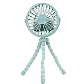 cheap Fans-Halter Neck Bladeless Fan – USB Rechargeable Portable Waist-Hanging Fan with 3-Speed Adjustment and Body Rotation
