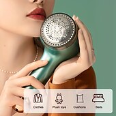 Недорогие Бытовая техника-бритвы для ткани для удаления катышков электрическое средство для удаления ворса перезаряжаемое с 6-лезвийными лезвиями и роликами для удаления ворса
