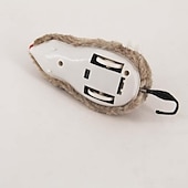 abordables Jouets pour chiens-peluche à remonter simulée petite souris souris à enroulement peut sauter et remuer sa queue jouet chien chat Vente en gros