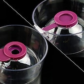 cheap Kitchen Utensils &amp; Gadgets-Batter Dispenser, Cupcakes Pancakes Cookie Cake Waffles Batter Dispenser Cookie Separator with Measuring Label, Easy Pour Baking Supplies for Griddle