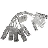 cheap Battery String Lights-Elegant Wedding Party Reception Photo Clip String Lights – 1.5M/3M/6M Fairy Copper Wire, Waterproof, Warm White, for Bedroom and Holiday Decor