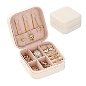 voordelige Sieradenkistjes-reissieraden organizer reissieradendoosje reissieradendoosje kleine sieradendoosje voor meisjes vrouwen