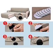 cheap Sofa Cover-Quilted Sofa Slipcover L Shape Sofa Cover Sectional Couch Cover Chaise Lounge Slip Cover Reversible Sofa Cover Furniture Protector Cover for Pets Kids Children Dog Cat