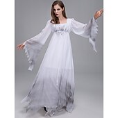 tanie Zombi-Zambi Widmowa panna młoda Kostium Cosplay Kostium imprezowy Bal maskowy Stroje Damskie Dla dorosłych Spektakl Impreza Halloween Bal maskowy Łatwy kostium karnawałowy