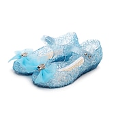 cheap Accessories-Frozen Cinderella Princess Elsa Masquerade Jelly Shoes Comfort Jelly Shoes Movie Cosplay for Girls&#039; Kid&#039;s Carnival Masquerade