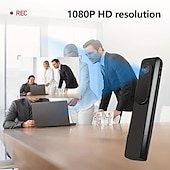 economico Videocamere di sorveglianza domestica per interni-mini body camera hd 1080p mini wifi micro telecamera con visione notturna audio videoregistratore wireless rilevamento videocamera supporto nascosto non incluso tf card