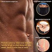 olcso Testmasszírozó-férfi karcsúsító alakformáló férfi derék edző cincher fűző férfi testmodellező öv haskontroll formáló pánt fitnesz formázóruha