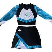 economico Costumi da donna-Euforia ragazza pon pon Costume Cosplay Uniforme scolastica Cosplay di film for Per donna Adolescente Adulti Carnevale Capodanno Addio al Nubilato