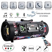 זול רמקולים-usb /aux/ tf כרטיס טלפון מחשב סאב וופר רמקול אלחוטי Bluetooth רמקול נייד סראונד סטריאו רמקול חיצוני