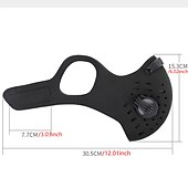 cheap Motorcycle Helmet Headsets-Motorcycle Mask Riding Dust Mask Breathable Replaceable Filter Filter Mask Hanging Ears Mask
