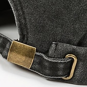 levne Pánské klobouky-Unisex Docker Cap Klobouky bez okraje Černá Fialová Bavlna Vyprané Cestování Plážový styl Venkovní Dovolená Bez vzoru Nastavitelná Módní