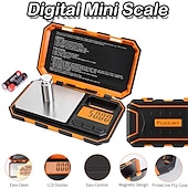 cheap Household Appliances-Digital Mini Scale 200g /0.01g Pocket Scale 50g Calibration Weight LCD Backlit Display Electronic Smart Scale