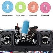 זול רמקולים-usb /aux/ tf כרטיס טלפון מחשב סאב וופר רמקול אלחוטי Bluetooth רמקול נייד סראונד סטריאו רמקול חיצוני