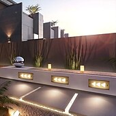 baratos luzes de parede ao ar livre-luz led subterrânea de aço inoxidável ip67 à prova dwaterproof água ao ar livre luzes de chão embutidas adequadas para degraus e cantos 85-265v