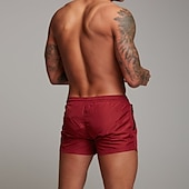 baratos shorts ativos masculinos-Homens calções atléticos Calções de treino Shorts de Corrida Shorts de Academia Bolsos Com Cordão com forro de malha Côr Sólida Respirável Secagem Rápida Curto Ginástica Roupa Diária Ginásio Esportes