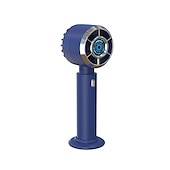 cheap Fans-Foldable Misting Mini Fan – Handheld USB Rechargeable Spray Fan, Pocket-Sized Cooling for Travel and Camping