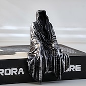 お買い得  ハロウィンの吊るし飾りとテーブルトップ装飾-ハロウィン ホラー アート デザイン 樹脂 黒ローブ 死神 座像 ゴシック ダークナイト テロ 死神の装飾 ハロウィン ホーム デコレーション 本棚 デスクトップ 装飾 ギフト 1pc
