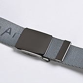 levne Pánské opasky-Pánské Taktický pás Plátěný pásek Automatická spona Plátno Bez vzoru Černá Bílá Denní nošení Jdeme ven Víkend