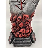 お買い得  ハロウィンの吊るし飾りとテーブルトップ装飾-ハロウィーンベルセルク神の手、恐怖フィギュア像、アニメ手作り樹脂オーナメント、ハロウィーンスケルトンフィギュア、ファンコレクションホームデコレーション用クラフトデスクおもちゃギフト