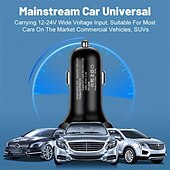 abordables Chargeurs de voiture-250w pd chargeur de voiture usb charge rapide type c adaptateur de téléphone usb dans la voiture pour chargeur rapide de voiture