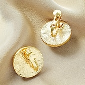 abordables Accesorios y más-Mujer Pendientes cortos Pendients de aro Pendientes con clip Retro Gota Elegante Vintage Sencillo Dulce Perla Artificial Aretes Joyas # 1 / # 2 / # 3 Para Fiesta Calle Diario Festivos Festival 1 Par