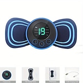 economico Massaggiatori per corpo-1pc mini patch per massaggiatore elettrico portatile per il collo allevia la schiena &amp; dolore all&#039;anca della spalla istantaneamente con il cuscinetto per massaggio cervicale