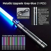 cheap Light Up Toys-Upgraded Version Gravity Sensing LED Light Up Toys 15-color Metal Rechargeable Toy Party Glow Toys for Halloweenfor Gift for Boy&amp;Girls