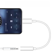levne Kabely pro mobilní telefony-konektor usb c na 3,5 mm samičí jack náhlavní souprava adaptér pro sluchátka sluchátka mikrofon drátový aux kabel samec typ c na 3,5 mm audio převodník