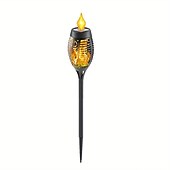 billige Halloween utendørs-solenergi utendørs flimrende flamme lys, halloween jul solar fakkel sti lys vanntett lampe landskap dekorasjon belysning dekorere for utendørs hage sti camping griller