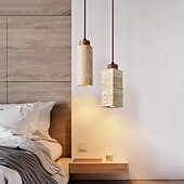 economico Luci a sospensione-6.5 cm Design unico Design a isola Luci Pendenti Pietra Finiture verniciate Moderno Stile nordico 110-120V 220-240V