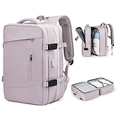 abordables Sacs à Dos de Plein Air-Sac à dos de voyage extensible avec port de chargement USB – sac à main de grande capacité pour hommes et femmes, voyages d&#039;affaires, d&#039;université ou de week-end