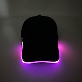 voordelige Noviteiten-led lichtgevende hoed lichtgevende baseballpet outdoor zonneklep zonnebrandcrème pet lichtgevende pet