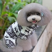 cheap Hoodies-Dog Cat Hoodie Jumpsuit Pajamas Puppy Clothes Christmas Keep Warm Winter Warm Dog Clothing