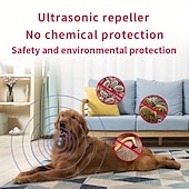 cheap Electric Mosquito Repellers-USB Rechargeable Intelligent Insect Repellent – Portable Outdoor Ultrasonic Mosquito and Pet Bug Deterrent Device