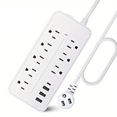 baratos Periféricos para Computador-USB 3.0 Hubs 10 Portos 8 em 1 Hub USB com USB 3.0 5V / 2A Fornecimento de energia Para SmartTV