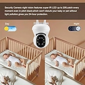 cheap Outdoor IP Network Cameras-HD 1080P 5G WiFi IP Camera Wireless Speed Dome PTZ CCTV IR Outdoor NetCam Monitoring Auto Tracking Full Color Night Vision Security Camera NetCam