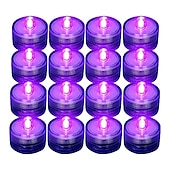 levne Podvodní světla-12ks vodotěsná ponorná mini led světla čajová svíčková podvodní led lampa na svíčku pro akvarijní dekorace do vázy na svatební párty