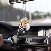economico Ornamenti e pendenti per auto-1pc auto acrilico marrone aquila volante decorazione appesa per accessori per specchietti retrovisori ciondolo interno