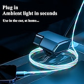 abordables Câbles de téléphone portable-Câble USB-C Câble Lightning 20W 3,3 pieds 6,6 pieds USB A vers USB C USB A vers Lightning USB A vers micro B 3 A Charge Rapide Durable Pour Macbook iPad Samsung Accessoire de Téléphone