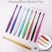 abordables Lápices táctiles-Pluma capacitiva Para Universal Portátil Nuevo diseño Metal