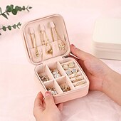 voordelige Sieradenkistjes-reissieraden organizer reissieradendoosje reissieradendoosje kleine sieradendoosje voor meisjes vrouwen