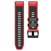זול רצועות שעונים של Garmin-צפו בנד ל גרמין Fenix 7 7X 6 6X Pro Epix Pro 47mm 51mm Instinct 2X Approach S70 47mm S62 S60 Forerunner 955 945 Epix Marq Descent Quatix 22mm 26mm סיליקוןריצה תַחֲלִיף רצועה 22mm 26mm