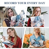 Χαμηλού Κόστους Notebooks &amp; Planners-Α5 180 Σελίδες Ρετρό Βιβλίο Κωδικού Πρόσβασης με Κλειδαριά Δημιουργικό Χειροποίητο Ημερολόγιο Πάχος Χαρτιού Σημειωματάριο Φοιτητή Δώρο Επιστροφής στο Σχολείο Σημειωματάριο Γραφικής Ύλης