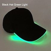 voordelige Noviteiten-led lichtgevende hoed lichtgevende baseballpet outdoor zonneklep zonnebrandcrème pet lichtgevende pet